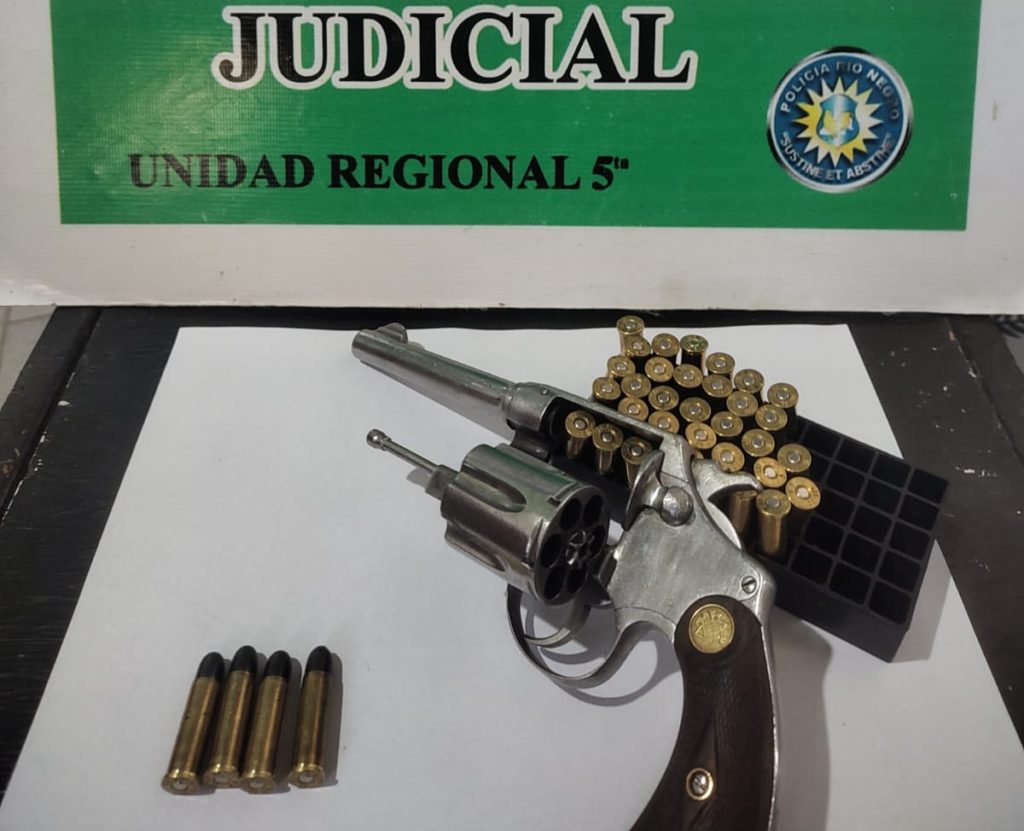 Detuvieron a un hombre por amenazar a su ex y portar un arma de fuego