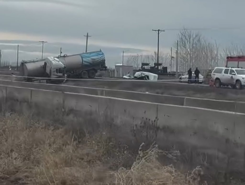 Tristeza por la muerte de dos estatales en el trágico accidente de la Ruta 7