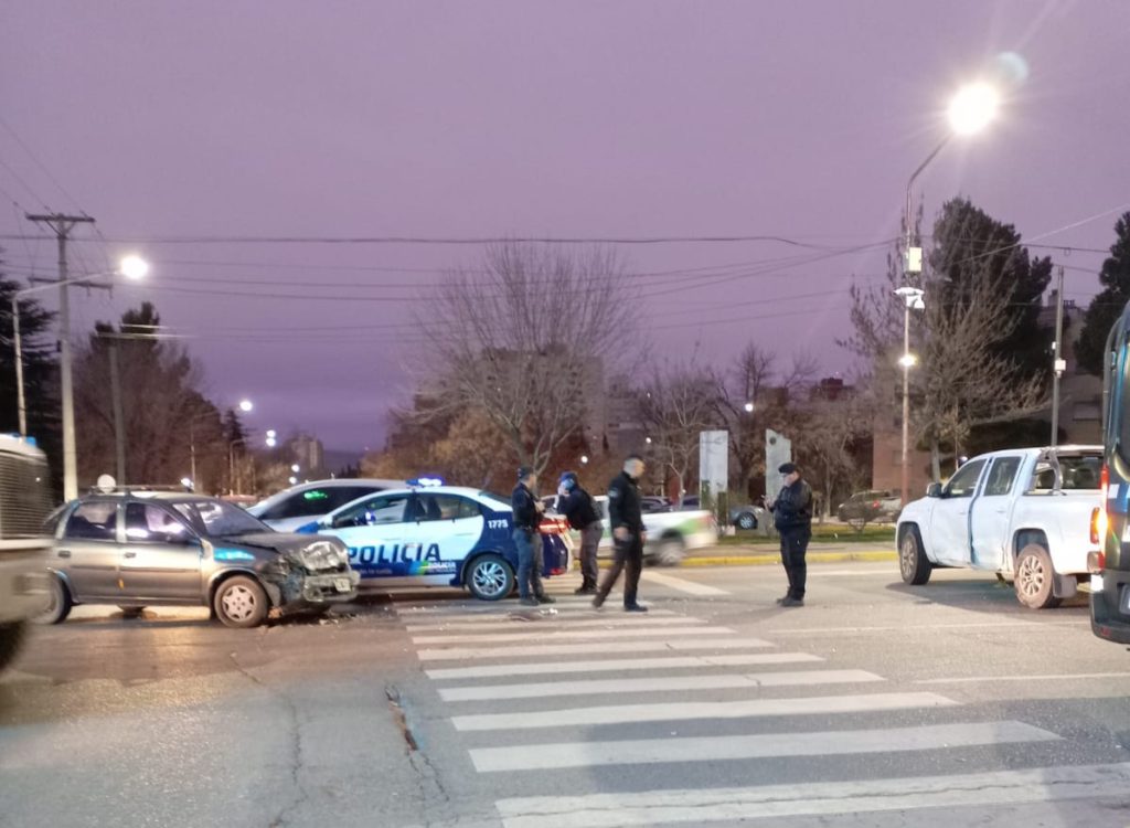 Una persona fue hospitalizada tras un accidente en el centro