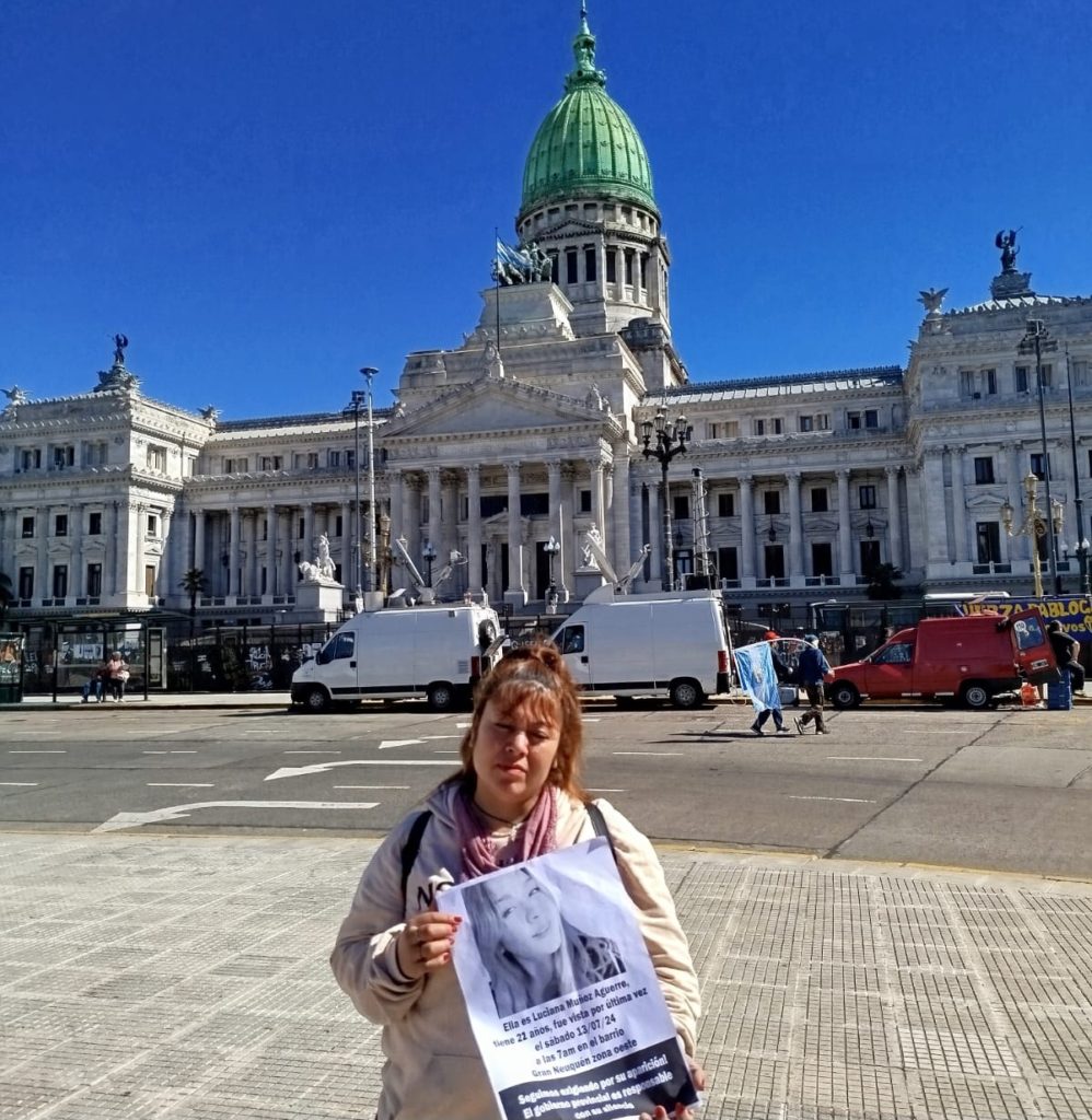 La casa de Neuquén en Buenos Aires se comprometió a difundir la búsqueda de Luciana