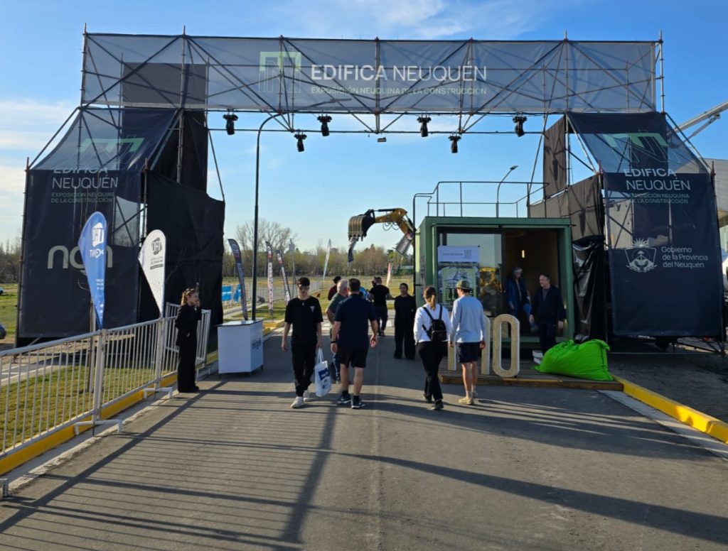 Edifica Neuquén se prepara para el encuentro en el Centro de Convenciones Domuyo
