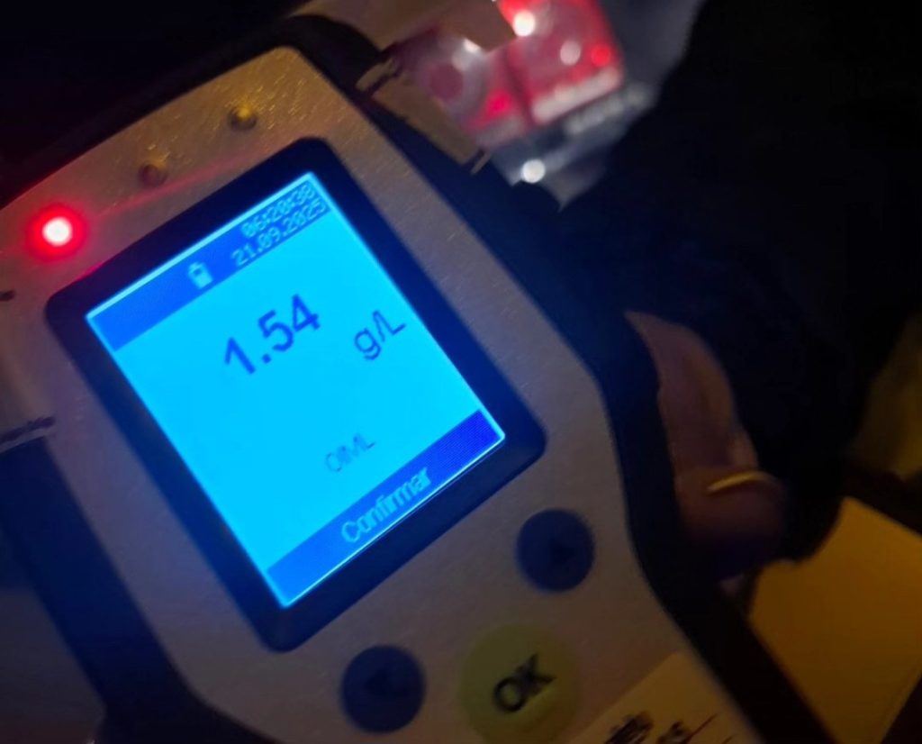 Full brindis: Detectaron varios positivos de alcohol al volante en Centenario