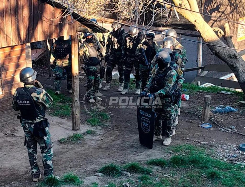 Lo que dejaron los múltiples allanamientos en San Martín de los Andes