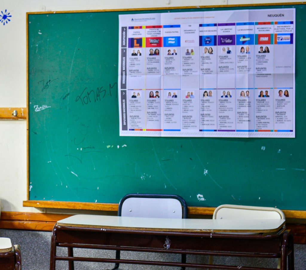 Más del 20% del padrón nacional emitió el voto