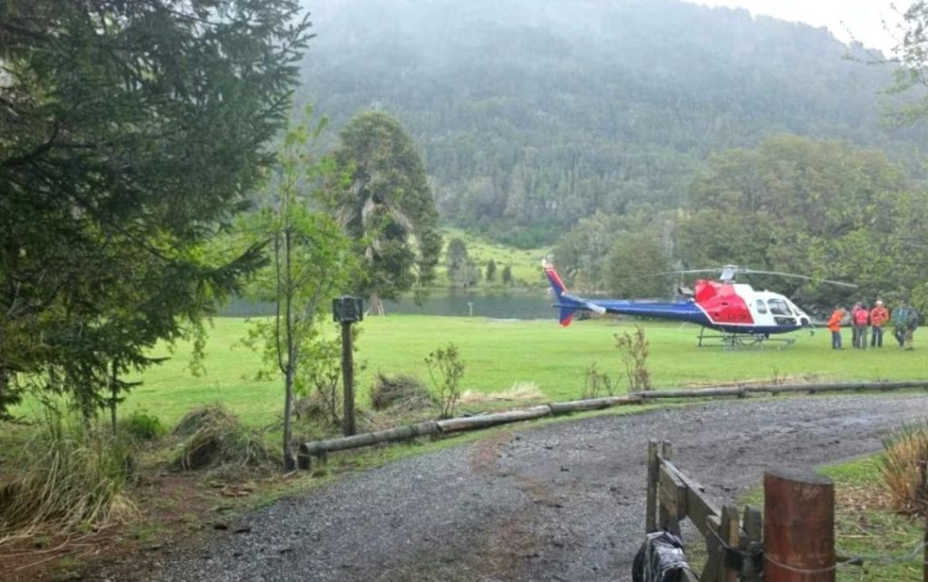 Se mantiene la búsqueda de las personas desaparecidas en el volcán Lanín