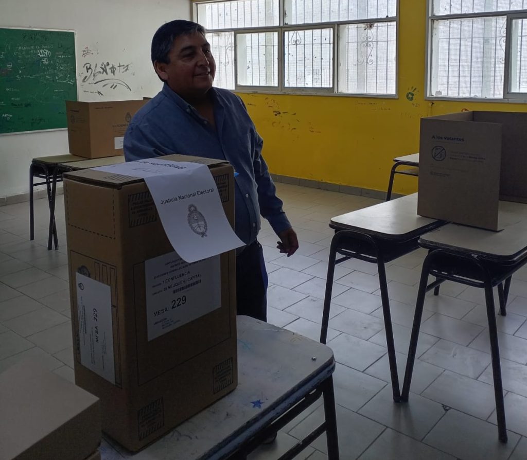 Los candidatos de Más por Neuquén votaron en Neuquén capital