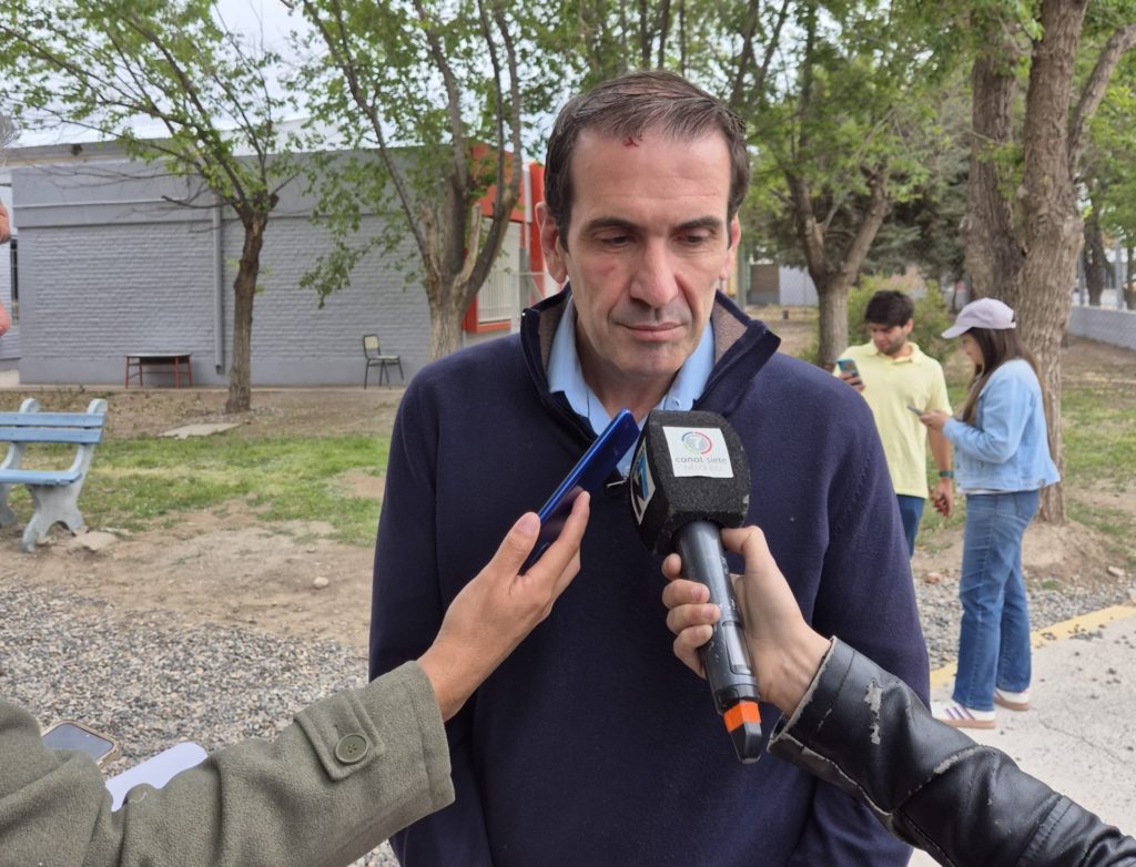 Cervi realizó su voto y se refirió al intento de robo que sufrió