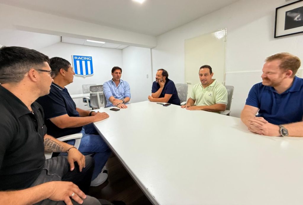 Deportivo Rincón y Racing trabajan en un convenio conjunto