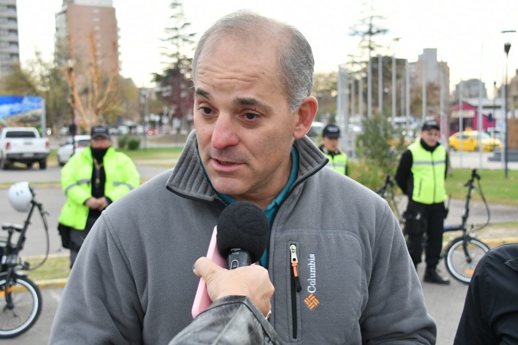 Baggio: «Sin la policía es imposible hacer los controles de tránsito»