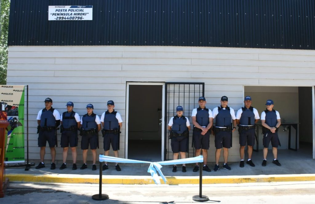 Inauguraron una posta policial en la Península Hiroki del Paseo Costero