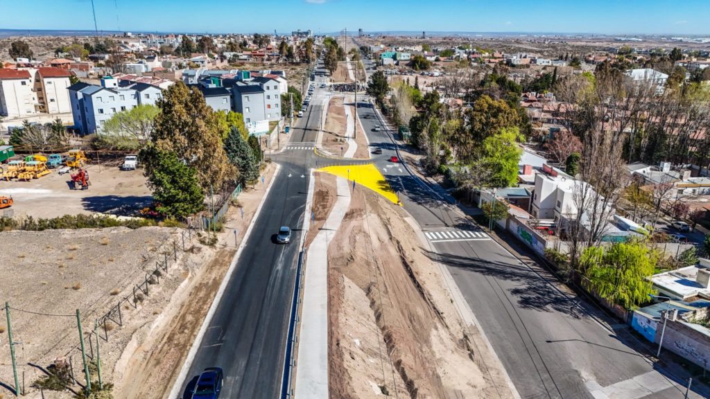 Avanzan las obras que conectan Soldi con Cabellera del Frío en Terrazas del Neuquén